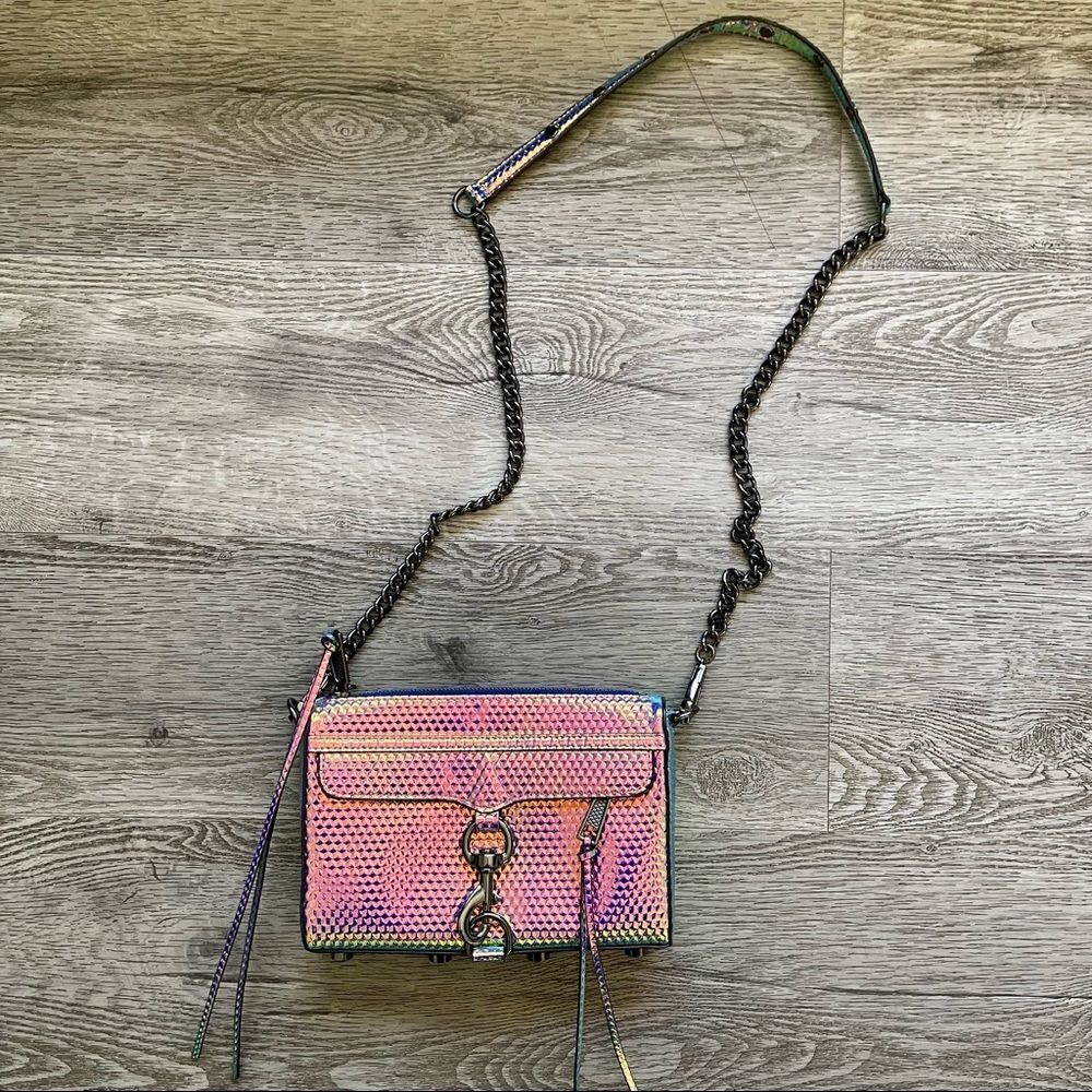 Rebecca Minkoff Mini M.A.C. Crossbody Bag in Hologram